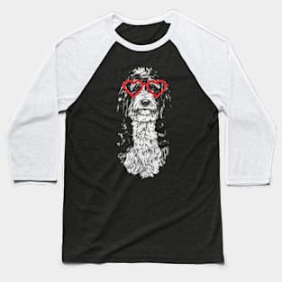 sunglasses puppy dog lovers Baseball T-Shirt